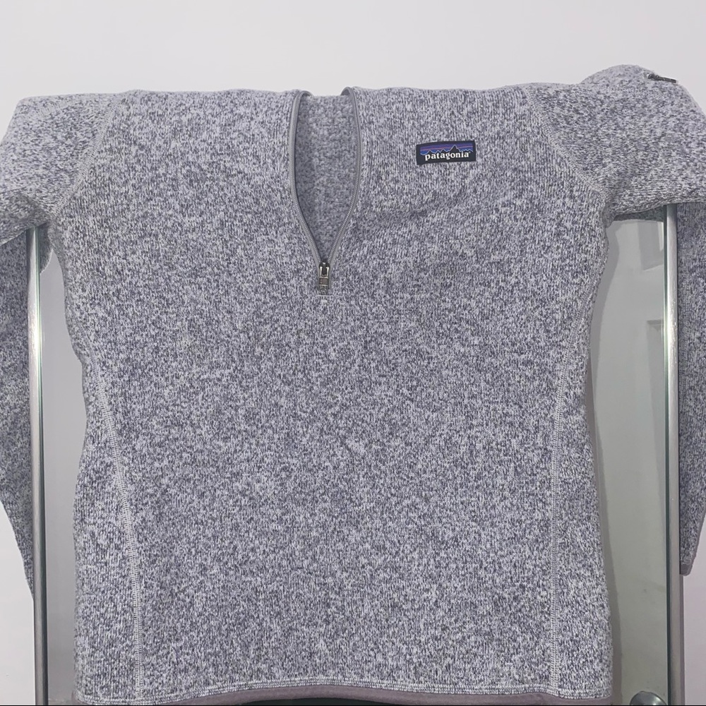 Women's Better Sweater® 1/4-Zip Fleece : Light Purple, Small